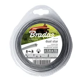 Akcesoria do kos i kosiarek - blister Żyłka RIPPER DUAL, gwiazda, 2,4 mm x 15 m - miniaturka - grafika 1