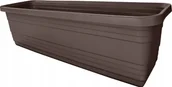 Donice - Doniczka Skrzynka Balkonowa Bona Brązowa 50cm - miniaturka - grafika 1