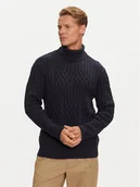 Swetry męskie - Guess Golf M4BR18 Z3HD1 Granatowy Regular Fit - miniaturka - grafika 1