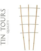 Pozostałe akcesoria do uprawy roślin - 10 szt. PODPORA BAMBUSOWA DRABINKA POTRÓJNA 60 cm - miniaturka - grafika 1