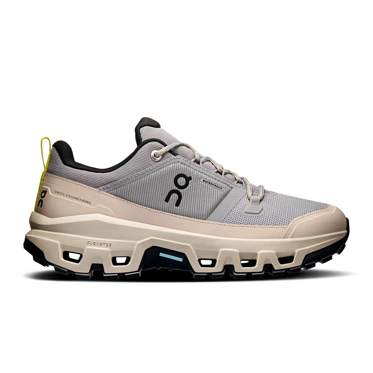 Damskie buty outdoorowe On Cloudrock Low WP Alloy/Ice EUR 39