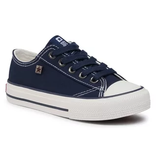 Trampki damskie - Big Star Trampki DD374162 S Navy - grafika 1