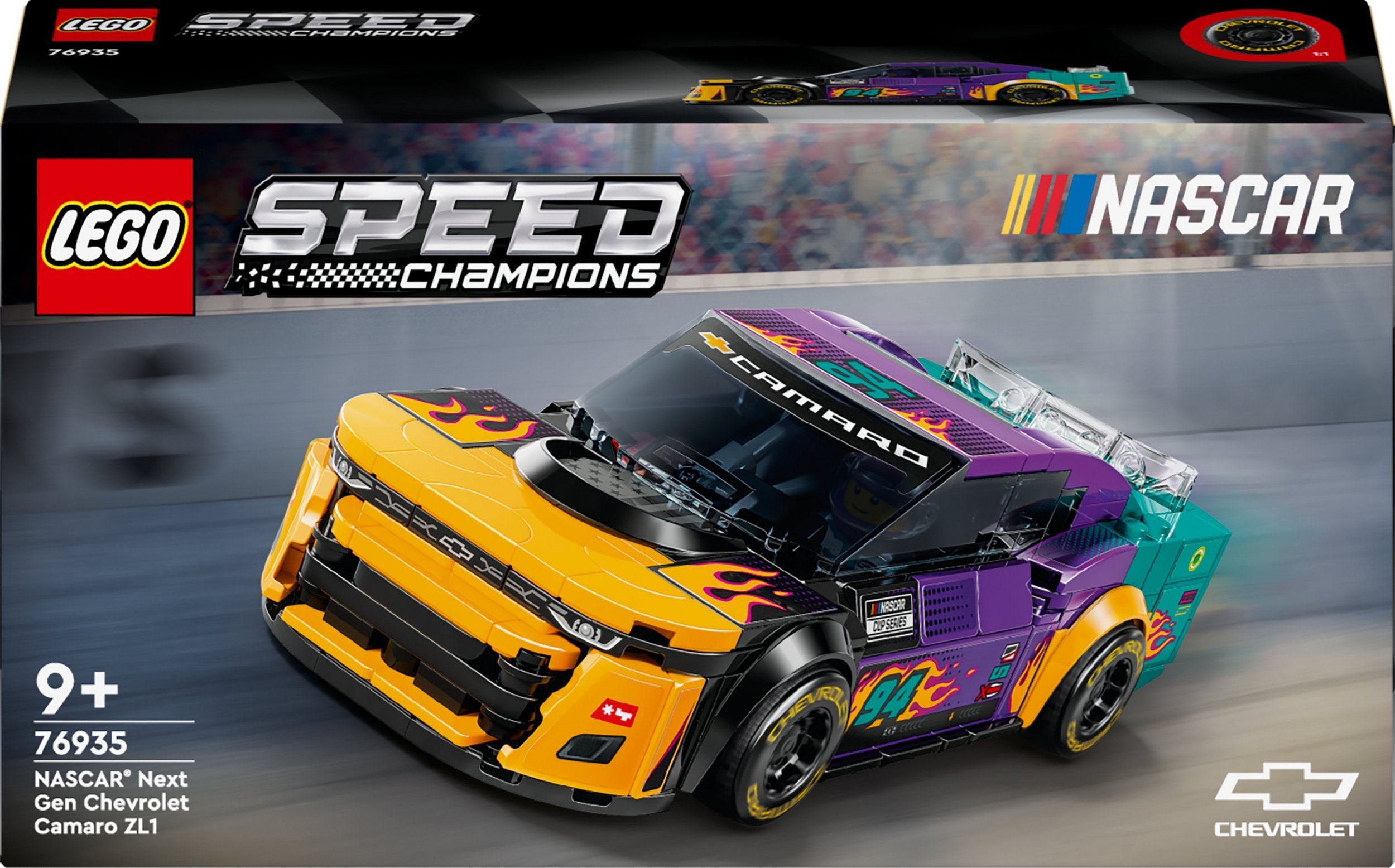 LEGO Speed Champions NASCAR® Next Gen Chevrolet Camaro ZL1 4 szt. 76935