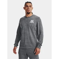 Bluzy męskie - Bluza fitness męska UNDER ARMOUR Rival Terry Graphic Crew - miniaturka - grafika 1
