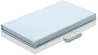 Akcesoria fotograficzne - Zestaw pastel niebieski pendrive + pudełko do 50 zdjęć i pen - miniaturka - grafika 1