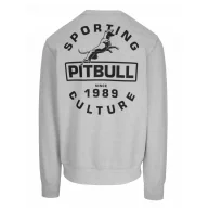 Odzież taktyczna i umundurowanie - Bluza PITBULL Tricot Terry 280 Physical Culture '25 - Szary Melanż 3XL - miniaturka - grafika 1