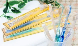 SHINAYEI Szczoteczka do zębów Shinyei Crystal Miswak - czyści bez użycia pasty HM3549 - Szczoteczki do zębów - miniaturka - grafika 1