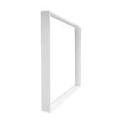 Oprawy, klosze i abażury - Ramka aluminiowa natynkowa do paneli LED Eko-Light biała 60 x 60 cm - miniaturka - grafika 1