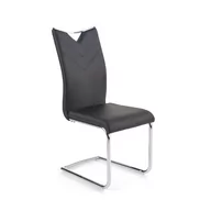 Krzesła - Krzesło Metalowe K-224 Czarny Halmar - miniaturka - grafika 1