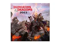 Kalendarze - Grupo Erik Dungeons & Dragons Kalendarz ścienny 2023 12' x 12' FSC|Planer na 12 miesięcy|Kwadratowy kalendarz ścienny 2023|Kalendarz rodzinny 2023 |.. - miniaturka - grafika 1