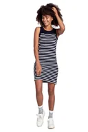 Sukienki - Armor Lux Damska sukienka Robe Débardeur"Belle Ile" Femme, wielokolorowy (Bi8 Rich Navy/Blanc Bi8), 44 PL - miniaturka - grafika 1