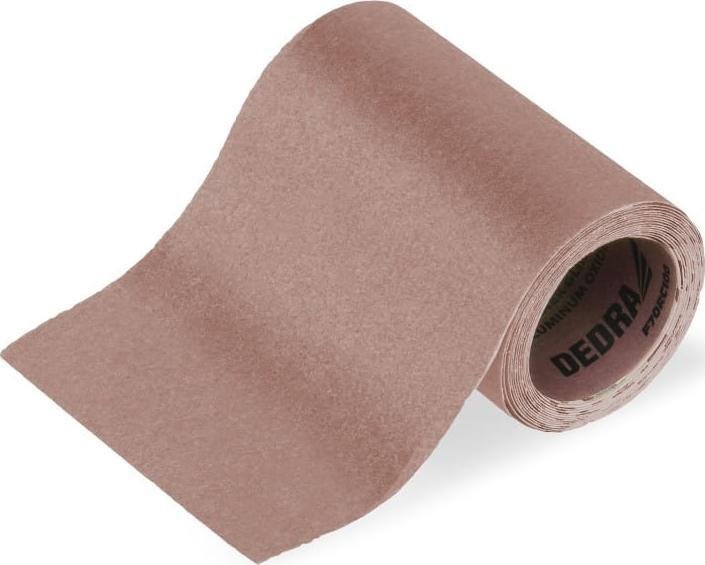 Dedra Płótno ścierne rolka 3mx115mm, gr120
