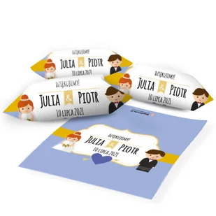 Krówki na wesele #050 - Cukierki Krówki na wesele #050 - Cukierki - miniaturka - grafika 1