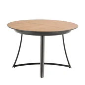 Stoły - Stół Rozkładany 118-148 x 118 x 76 Moretti Halmar Dąb Złoty, Popiel, Antracyt - miniaturka - grafika 1