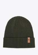 Czapki damskie - Czapka z bawełny klasyczna khaki - miniaturka - grafika 1