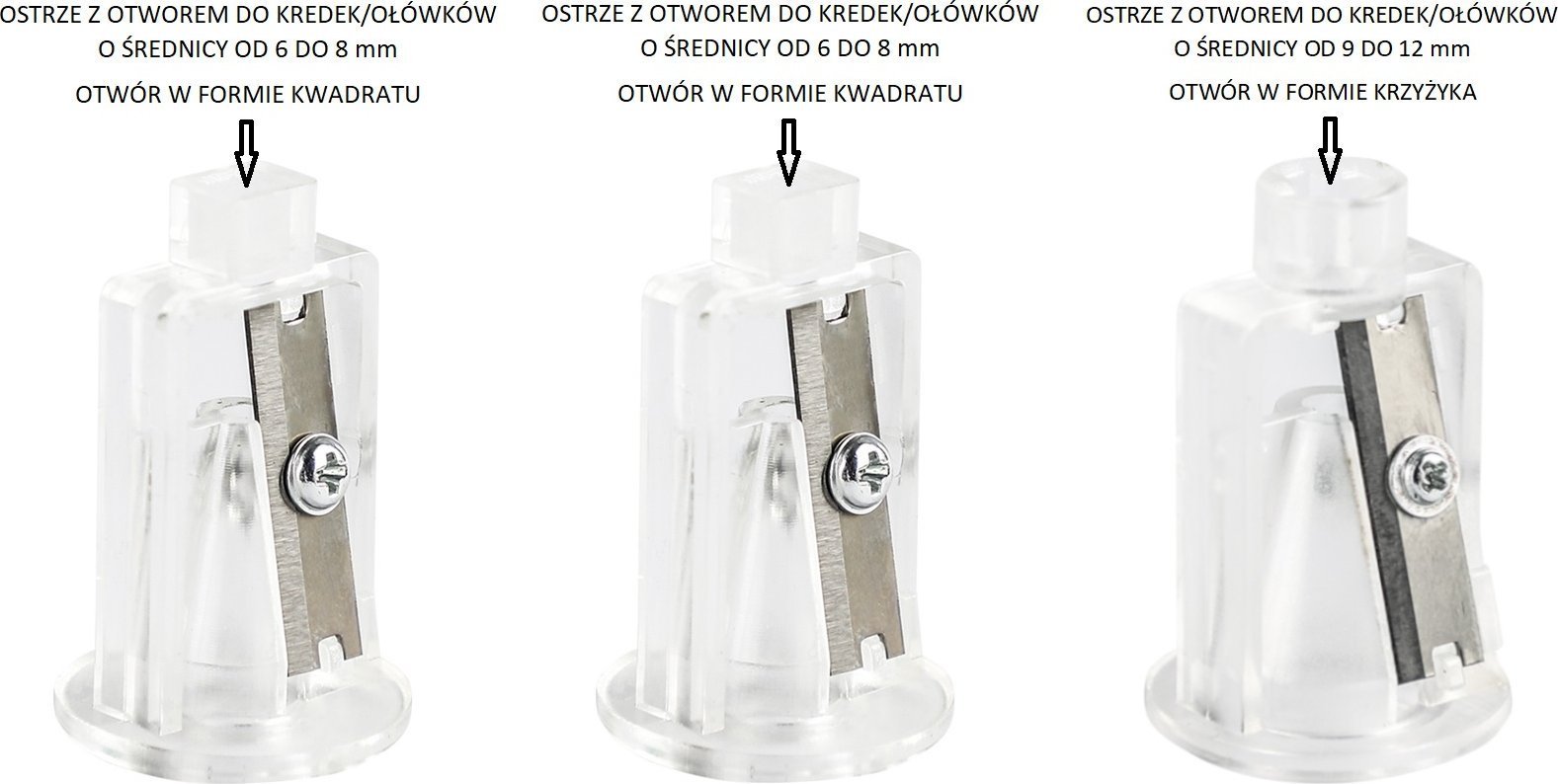 Eagle Ostrza do temperówki EG-5161 USB 3 -