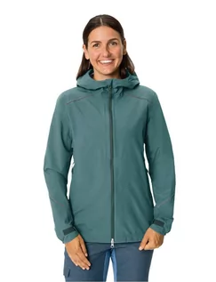 Kurtki rowerowe - VAUDE VAUDE Yaras IV Rain Jacket Women, petrol EU 40 | M 2022 Kurtki przeciwdeszczowe 423301630400 - grafika 1