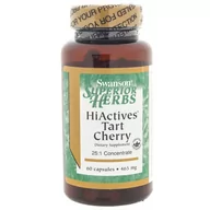 Suplementy naturalne - SWANSON HiActives Tart Cherry 465 mg - 60 kapsułek - miniaturka - grafika 1