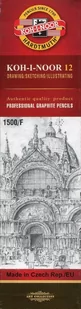 Koh-i-noor Ołówek seria 1500 twardość F - Ołówki - miniaturka - grafika 1