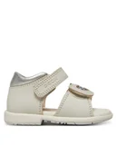 Buty dla dziewczynek - Geox Sandały B Verred B5521B 085NF C1Z1N M Biały - miniaturka - grafika 1
