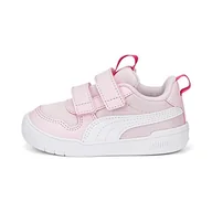 Buty dla dziewczynek - PUMA Baby PUMA Multiflex Mesh V Inf buty dziecięce, uniseks, wielokolorowy (Pearl Pink PUMA White Glowing Pink), 26 EU - miniaturka - grafika 1