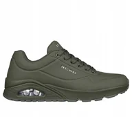 Sneakersy męskie - Buty męskie sportowe Skechers Uno Stand On Air sneakersy zielone - miniaturka - grafika 1