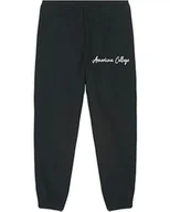 Spodnie sportowe męskie - AMERICAN COLLEGE USA Spodnie dresowe męskie, czarny, S - miniaturka - grafika 1