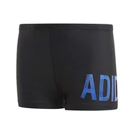 Kąpielówki dla chłopców - adidas Chłopięce bokserki Lineage Bokserki kąpielowe Black/Royblu, 116 - miniaturka - grafika 1