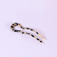 Ozdoby do włosów - Spinka Pin w kolorze White Tortoise - miniaturka - grafika 1