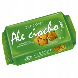 Wacuś Ciastka Zbożowe z Czekoladą Kruche Ciastka do Herbaty Kawy 130G - Ciastka - miniaturka - grafika 1