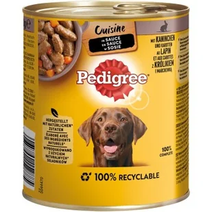 Pedigree Cuisine w sosie 12 x 800 g Królik - Mokra karma dla psów - miniaturka - grafika 1