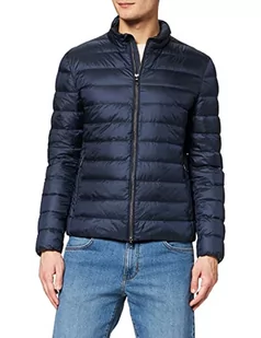 Geox Kurtka męska Down Coat, Gothic Blue, 58 PL - Kurtki męskie - miniaturka - grafika 1