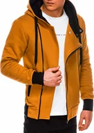 Bluzy męskie - Ombre Bluza męska pomarańczowa r. XXL B297 - miniaturka - grafika 1