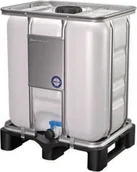 Zbiorniki na deszczówkę - Werit-P Kontener IBC 300 l UN 150/50 na palecie z tworzywa sztucznego wym. 600 x 800 x 1000 mm - miniaturka - grafika 1