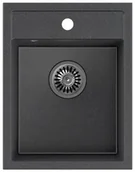 Zlewozmywaki - STEINER Zlewozmywak JOHNNY 90 czarny HCQJ3950CZK* - miniaturka - grafika 1