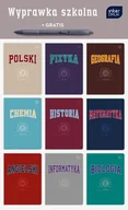 Zeszyty szkolne - Interdruk Zeszyty tematyczne ze ściągą komplet hybrydowe 9sztuk - miniaturka - grafika 1
