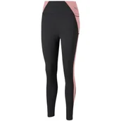 Legginsy - Legginsy Puma Evostripe High Waist 7/8 W 589158 (kolor Czarny. Różowy, rozmiar XS) - miniaturka - grafika 1