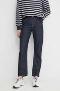 Spodnie damskie - Tommy Hilfiger jeansy damskie high waist WW0WW42451 - miniaturka - grafika 1