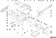 Akcesoria do urządzeń pomiarowych - Dedra Silnik elektryczny kpl. - miniaturka - grafika 1
