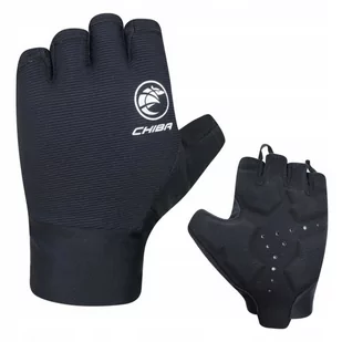 Chiba Rękawiczki Team Glove Pro Czarny - Rękawiczki rowerowe - miniaturka - grafika 1
