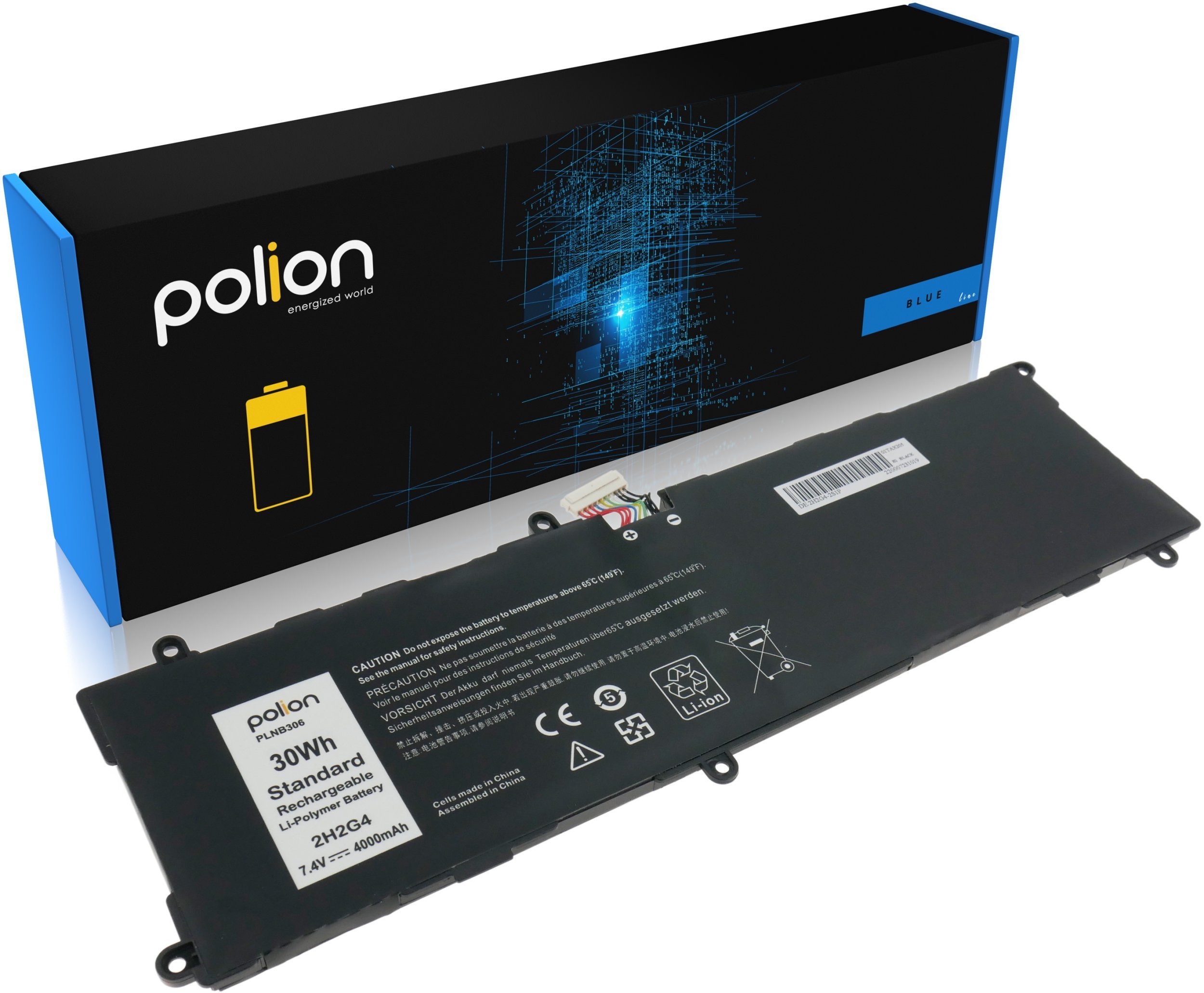 Bateria Polion Bateria do laptopa DELL 2H2G4 Venue 11 Pro 7140 4000mAh