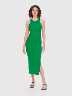Sukienki - Only Sukienka codzienna Lindsay 15235138 Zielony Slim Fit - grafika 1