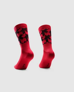 ASSOS Skarpetki rowerowe MONOGRAM SOCKS EVO katana red - Skarpetki kolarskie - miniaturka - grafika 2