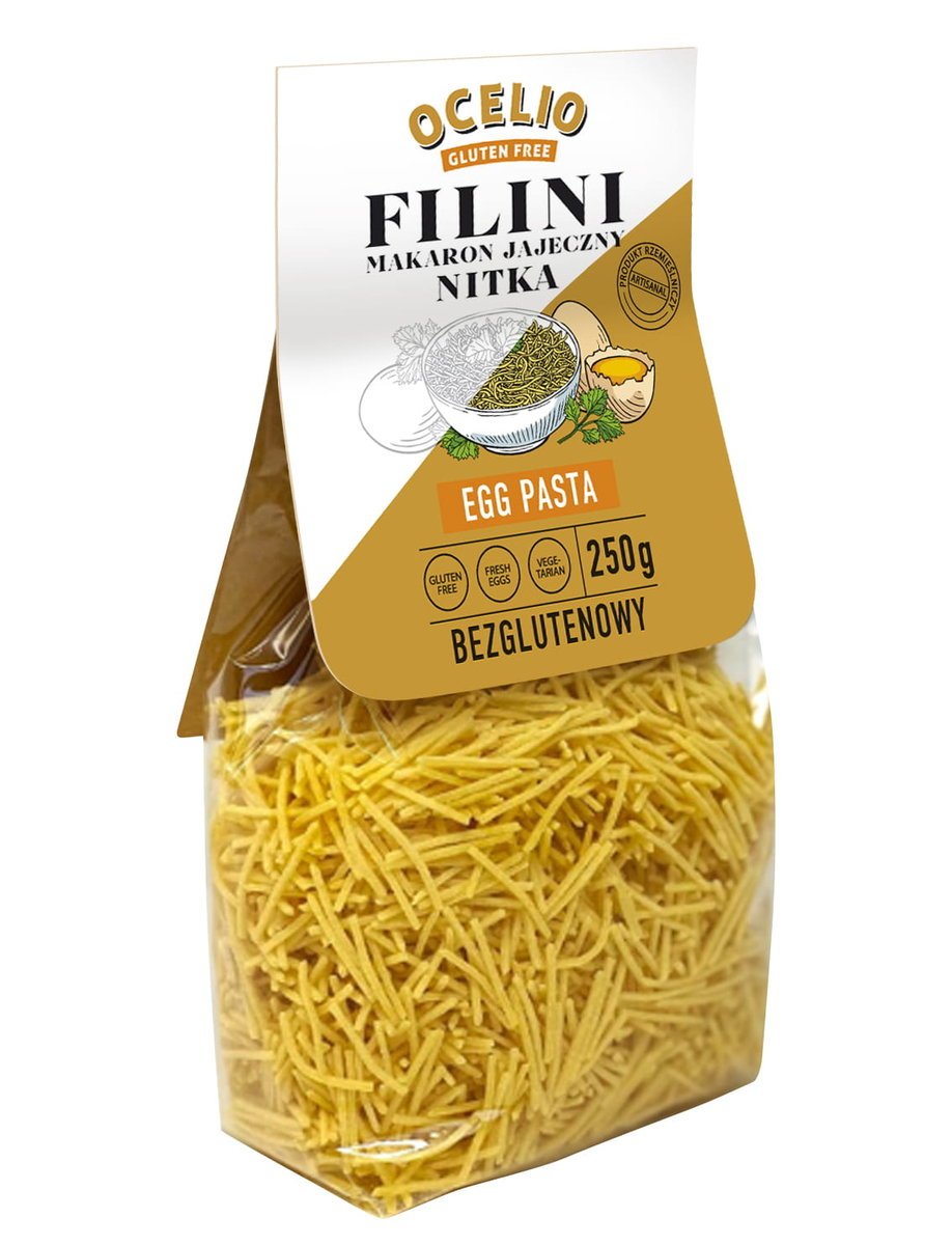 Ocelio Makaron Nitka Jajeczna Filini 250g