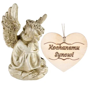 ZNICZ ANIOŁ STRÓŻ SOLARNY świecąca korona do ogrodu lub grób SYNA 16 CM - Lampiony i znicze ZNICZ ANIOŁ STRÓŻ SOLARNY świecąca korona do ogrodu lub grób SYNA 16 CM - Lampiony i znicze - miniaturka - grafika 1