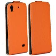 Etui i futerały do telefonów - Kabura Flexi Huawei G620S Pomarańczowy - miniaturka - grafika 1