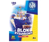 Szkolne artykuły papiernicze - Blok rysunkowy A3/20K 120g 10szt) ASTRA - miniaturka - grafika 1