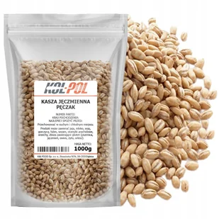 KASZA JĘCZMIENNA PĘCZAK 1kg Naturalna bogata w błonnik jakość Kol-Pol - Kasza - miniaturka - grafika 1