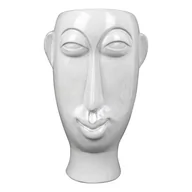 Wazony i flakony - Biały porcelanowy wazon PT LIVING Mask, wys. 27,2 cm - miniaturka - grafika 1