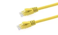 Patchcordy - MicroConnect RJ-45/RJ-45 kat.6 U/UTP 2m Żółty UTP602YBOOTED - miniaturka - grafika 1